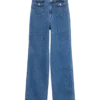 Vmtessa High Rise Wide Fit – Cropped-Jeans