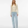 Vmtessa Jeans mit hoher Leibhöhe und weitem Bein