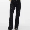 Vmtessa Jeans mit hoher Leibhöhe und weitem Bein