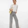 Vmtessa Jeans mit hoher Leibhöhe und weitem Bein