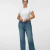 Vmtessa Jeans mit hoher Leibhöhe und weitem Bein