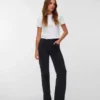 Vmtessa Jeans mit hoher Leibhöhe und weitem Bein