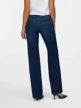 Vmtessa Jeans mit hoher Leibhöhe und weitem Bein