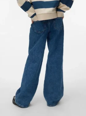Vmtessa Jeans mit hoher Leibhöhe und weitem Bein