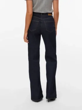 Vmtessa Jeans mit hoher Leibhöhe und weitem Bein