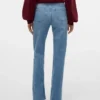 Vmtessa Jeans mit hoher Leibhöhe und weitem Bein
