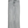 Vmtessa Jeans mit hoher Leibhöhe und weitem Bein