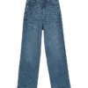 Vmtessa Jeans mit hoher Leibhöhe und weitem Bein