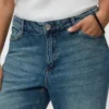 Vmtessa Jeans mit hoher Leibhöhe und weitem Bein