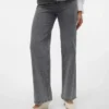 Vmtessa Jeans mit hoher Leibhöhe und weitem Bein