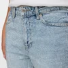 Vmtessa Jeans mit Strasssteinen, hohem Bund und weitem Bein