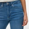 Vmtessa-Stretch-Jeans mit hoher Leibhöhe und weitem Bein