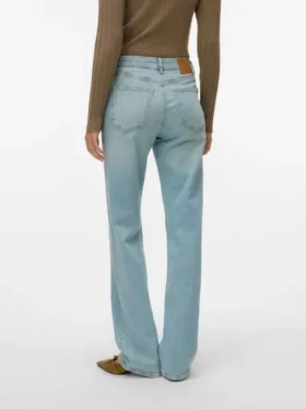 Vmvalerie Mid Rise Straight Fit Jeans