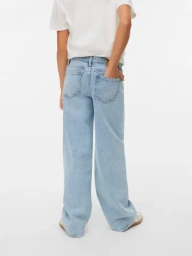 Vmvanessa Jeans mit niedriger Leibhöhe und weitem Bein