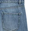 Vmvega Jeans mit hoher Leibhöhe und weitem Bein