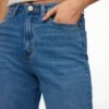 Vmvega Jeans mit hoher Leibhöhe und weitem Bein