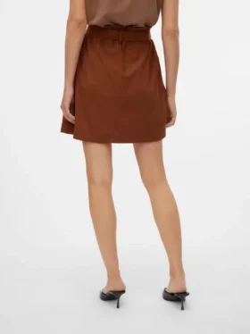 Vmvilja Cordrock mit hoher Taille als Short