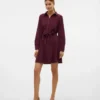 Vmvilja Kurzes Cord-Kleid