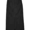Vmvilja Midi-Rock aus Cord mit hoher Taille