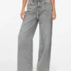 Vmwien Jeans mit mittlerer Leibhöhe und weitem Bein