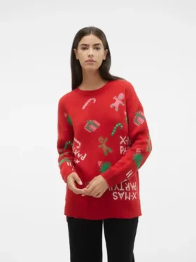 Vmxmasparty Strickpullover