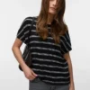 Vmzaya Strick-T-Shirt