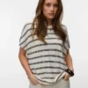 Vmzaya Strick-T-Shirt