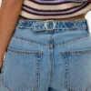 Vmzelda High Rise Barrel Fit Jeans