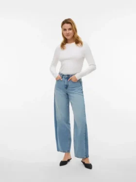 Vmzelda High-Rise-Jeans im Barrel-Fit