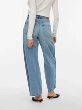 Vmzelda High-Rise-Jeans im Barrel-Fit