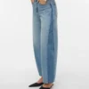 Vmzelda High-Rise-Jeans im Barrel-Fit