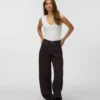 Vmzoe Jeans mit mittlerer Leibhöhe und Barrel-Fit